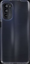 Mobigear Doorzichtig Hoesje geschikt voor Motorola Moto G82 Telefoonhoesje Flexibel TPU Extra Dun | Mobigear Ultra Thin Backcover | Doorzichtig Telefoonhoesje Moto G82 | Moto G82 Case | Back Cover - Transparant