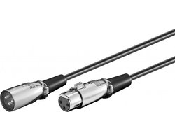 XLR (m) - XLR (v) audiokabel - 3 meter
