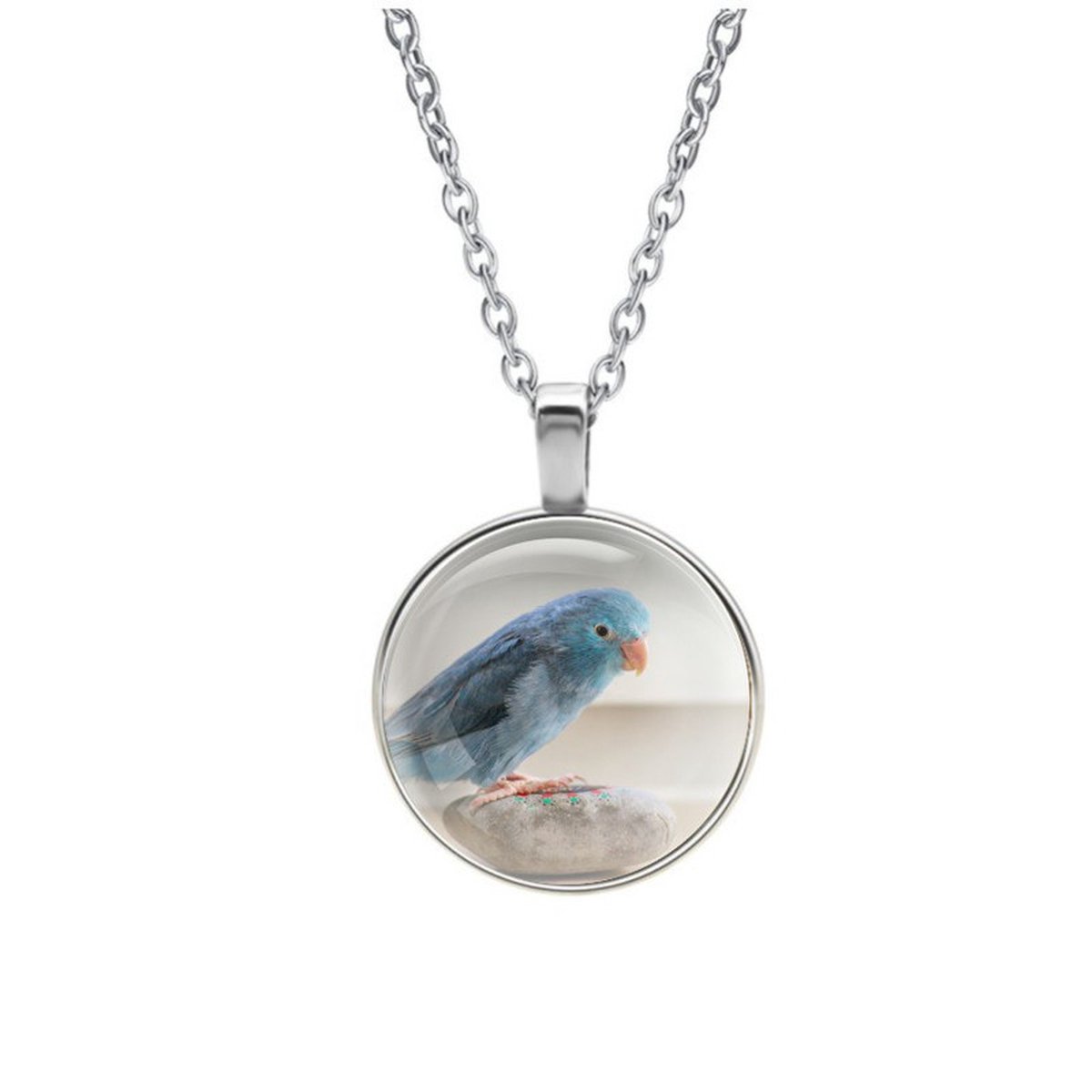 Ketting Glas - Vogel