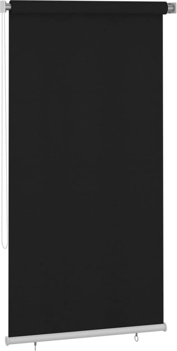 Prolenta Premium - Rolgordijn voor buiten 120x230 cm zwart