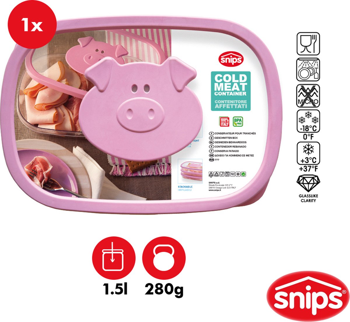 Lunchbox Snips Cold Meat Saver | bol.com