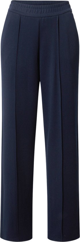 Tom Tailor Denim Stoffen broek met bandplooien, model 'PLEATED' in lila