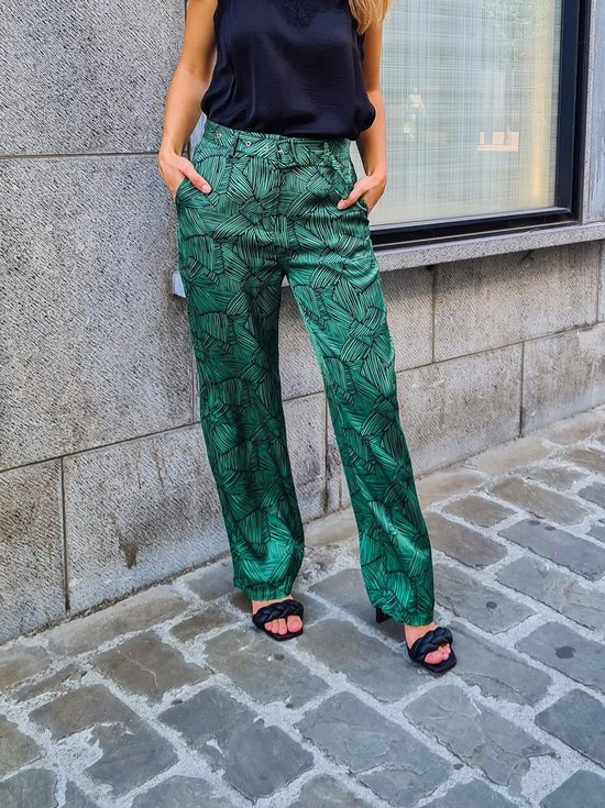 Vila Vijosa HW Whide Pants - Black