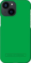iDeal of Sweden Hoesje Geschikt voor iPhone 13 Mini - iDeal of Sweden Seamless Case Backcover - groen