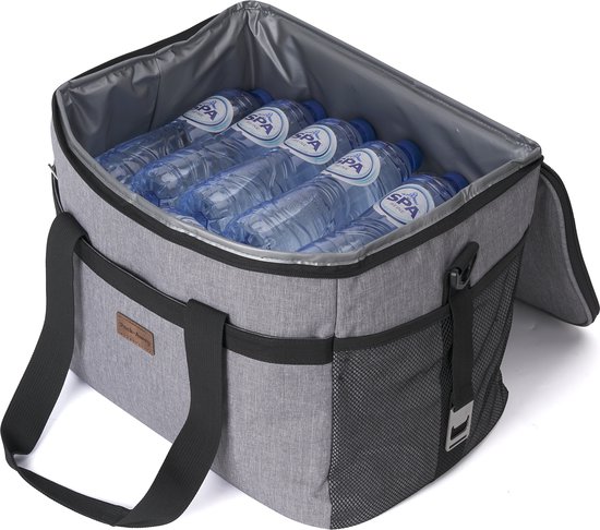 Sac isotherme 4 couches Packaway - Lunch Bag 30 litres - Grijs