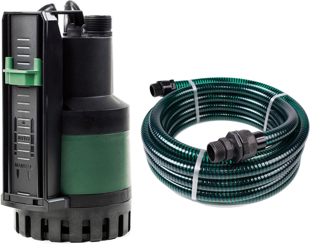 Bol.com DAB Nova Up 600 M-AE + Slang 7 m - Dompelpomp / Dweilpomp - 13.900l/h - 770W - Met Sensor - Startklaar Pakket aanbieding