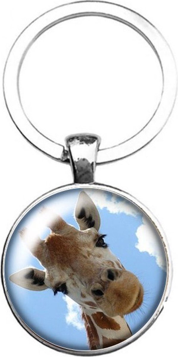 Sleutelhanger Glas - Giraffe