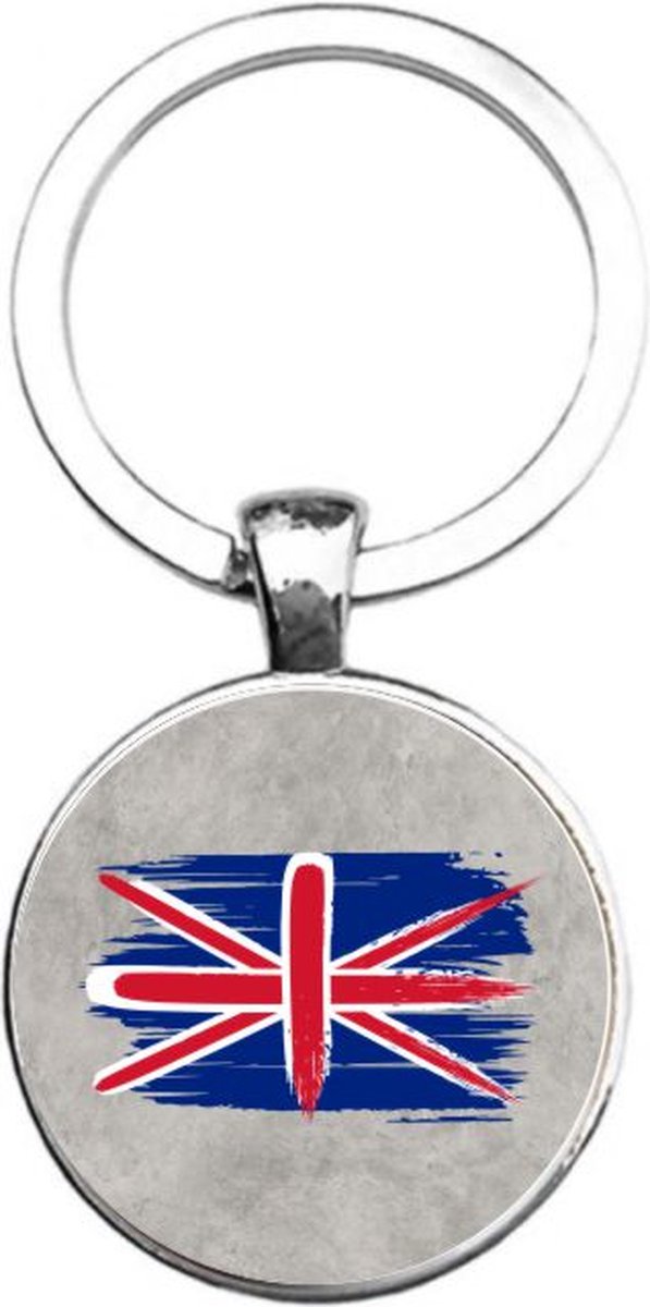 Sleutelhanger Glas - Vlag Engeland