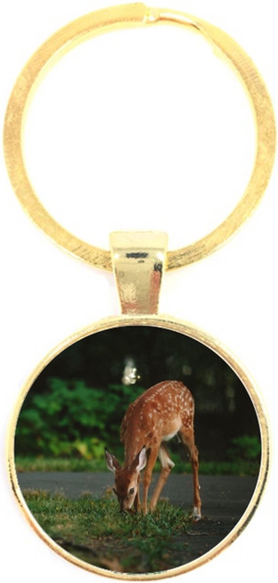 Sleutelhanger Glas - Hert