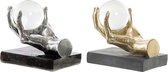 Decoratieve figuren DKD Home Decor Hars Kristal (2 pcs) (20 x 14 x 18 cm)