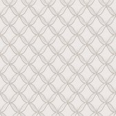Fabric Touch geometric white - FT221221