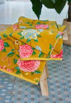 Pip Studio Handdoek Good Evening Yellow 55x100