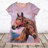 T-shirt met paard J02 -s&C-86/92-t-shirts meisjes