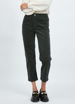 Vila VIOTAS STRAIGHT PANTS - Darkest Spruce Green