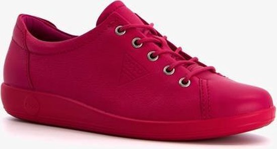 Ecco Soft 2.0 sneakers rood - Maat 38 | bol.com
