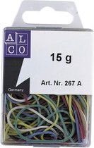Alco elastiekjes 20-50mm doos a 15 gr assorti kleuren