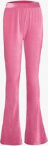 TwoDay meisjes velours flared broek - Roze - Maat 158/164