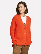 GERRY WEBER Dames Gebreid vest met wol Pumpkin-44