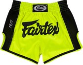 Fairtex Kickboksbroek Satoru Neon Groen Large