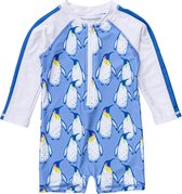 Snapper Rock - UV pak voor baby's - Korte mouw - Penguin Patrol - maat 62-68cm