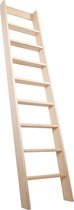 Ruimtebesparende trap hoogslaper - 7 treden (166 cm)