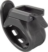 bracket voorlicht 19-31,8 mm rubber zwart