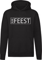 Kakfeest | Unisex | Trui | Sweater | Hoodie | Capuchon | Zwart | Drank | Feest | Kroeg | Festival