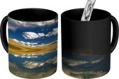Magische Mok - Foto op Warmte Mok - India - Wolken - Water - 350 ML