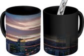 Magische Mok - Foto op Warmte Mok - Oostenrijk - Lucht - Stad - 350 ML