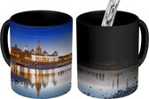 Magische Mok - Foto op Warmte Mok - Panorama van de Duitse stad Dresden - 350 ML