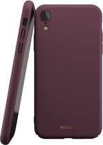 Nudient Thin Case V2 Apple iPhone XR Hoesje Back Cover Rood