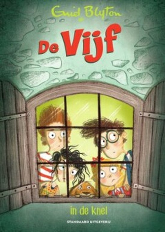 De Vijf 8 - De Vijf in de knel - cover