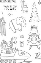 Wild Winter Clear Stamps (JD094) (DISCONTINUED)