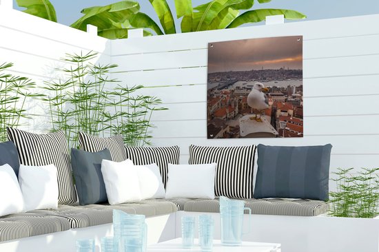 Posters de jardin Seagull - Istanbul - Architecture - 50x50 cm