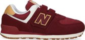 New Balance Pv574 Lage sneakers - Meisjes - Rood - Maat 28