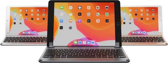 Brydge toetsenbord voor iPad 7 10.2 (2019) - QWERTY - Zilver - Brydge
