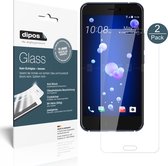 dipos I 2x Pantserfolie helder compatibel met HTC U11 Beschermfolie 9H screen-protector