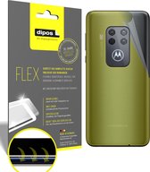 dipos I 3x Beschermfolie 100% compatibel met Motorola One Zoom Rückseite Folie I 3D Full Cover screen-protector