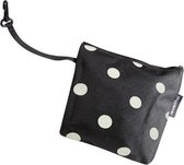Mand reisenthel zwart dots klickfix - ZWART
