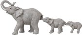 Dulaire Beeld Olifant Grijs 30x79 cm