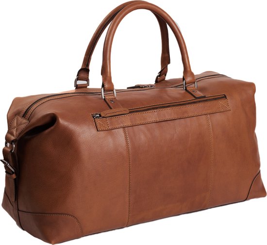 Sac De Voyage The Chesterfield Brand Caleb En Cuir Noir, Tout Neuf Sous Pochette, Pratique Et Hyper élégant