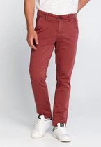 J&JOY - Broek Mannen Chino Red Brown