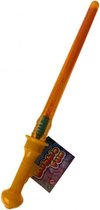 bellenblaasstick Bubble Fun junior 45 cm oranje