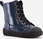 Blue Box meisjes veterboots metallic - Blauw - Maat 21