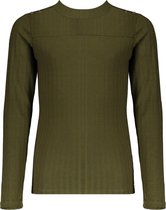 Nobell Longsleeve meisje army green maat 158/164