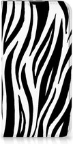 Smartphone Hoesje Geschikt voor iPhone 13 Pro Beschermhoesje Zebra