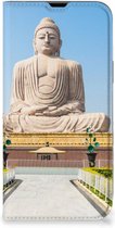 Bookcase Geschikt voor iPhone 13 Pro Max Smartphone Hoesje Boeddha
