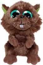 knuffel Lumo Beaver P√∂rri bruin 15 cm