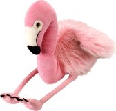 knuffel flamingo junior 30 cm pluche roze