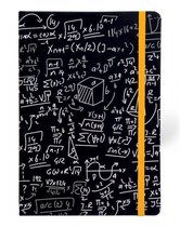 notitieboek Matematic A5 21 x 14,8 cm papier zwart/wit